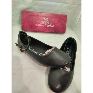 New Marilyn Moda Ballerina Flats Ankle Strap 9